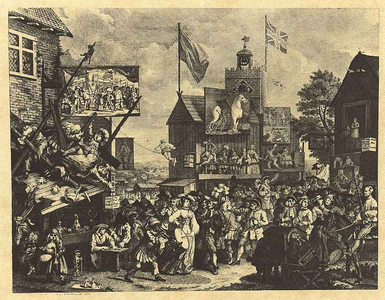 William Hogarth. Fair in Southwark