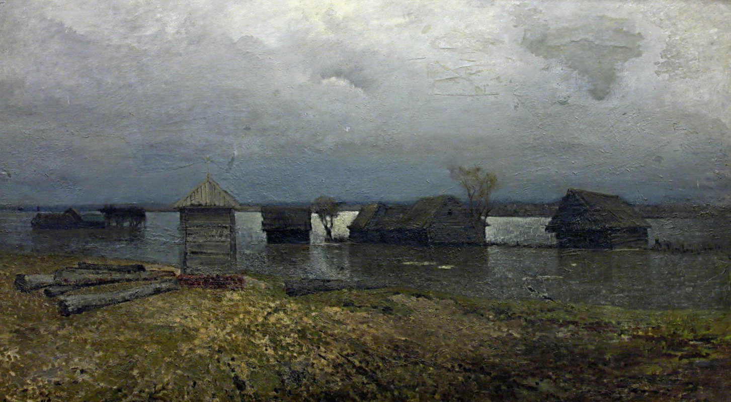 Isaac Levitan. Flood