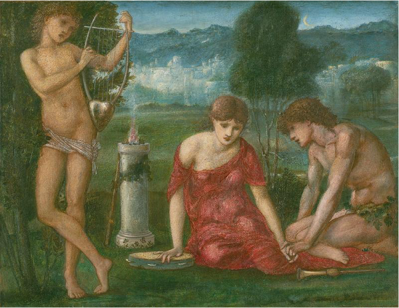 Edward Coley Burne-Jones. A SACRIFICE TO HYMEN