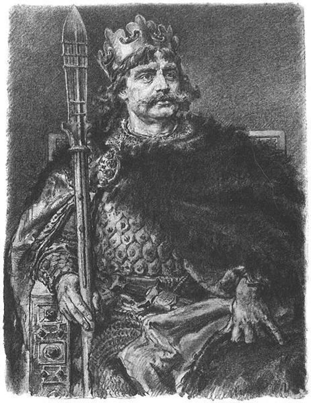 Boleslaw the Brave. Series "Portraits of Kings and Princes of Poland"