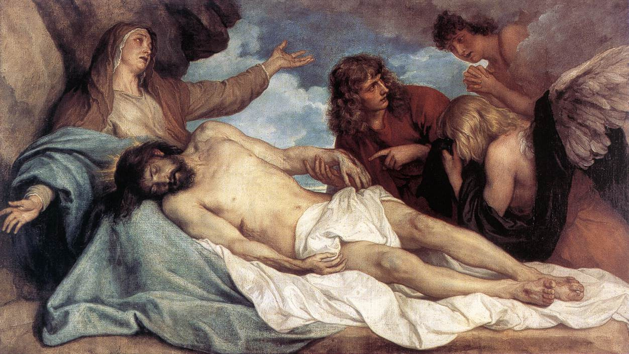 Anthony van Dyck. Christus beklagen