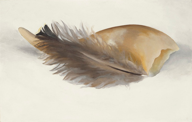 Georgia O'Keeffe. Horn and feather