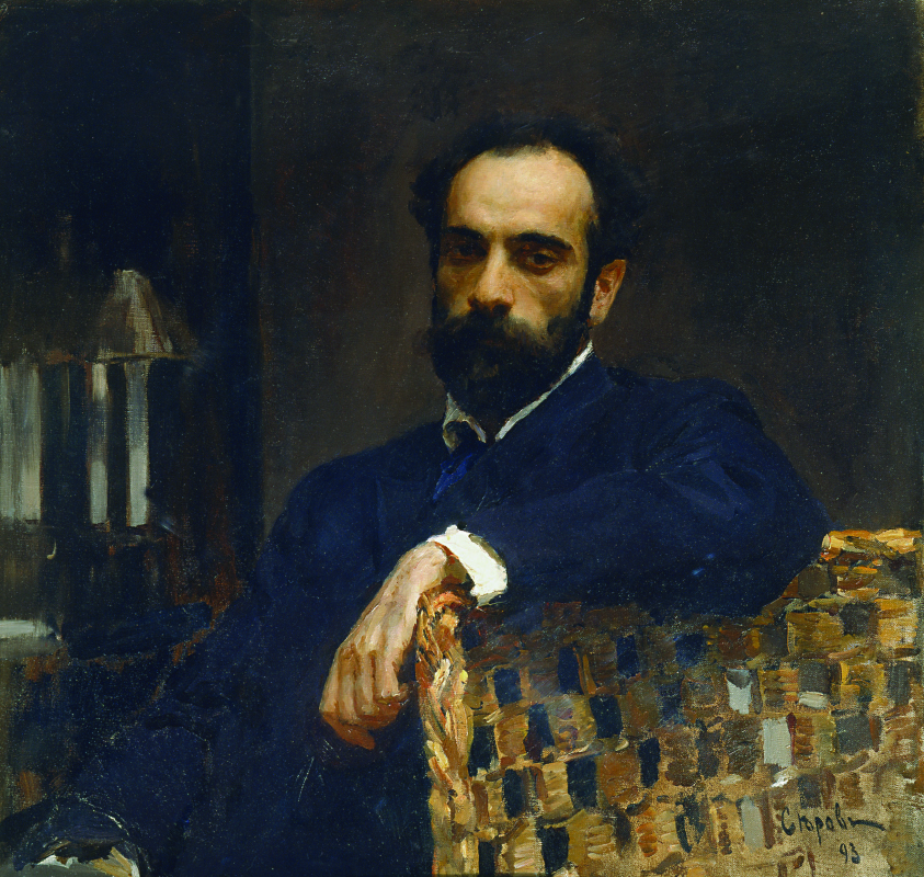 Valentin Aleksandrovich Serov. Portrait of the artist Isaac Levitan