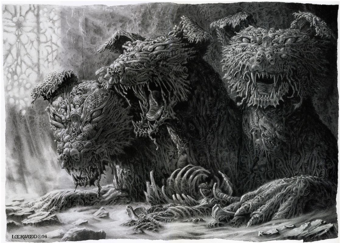 Todd Lockwood. Cerberus