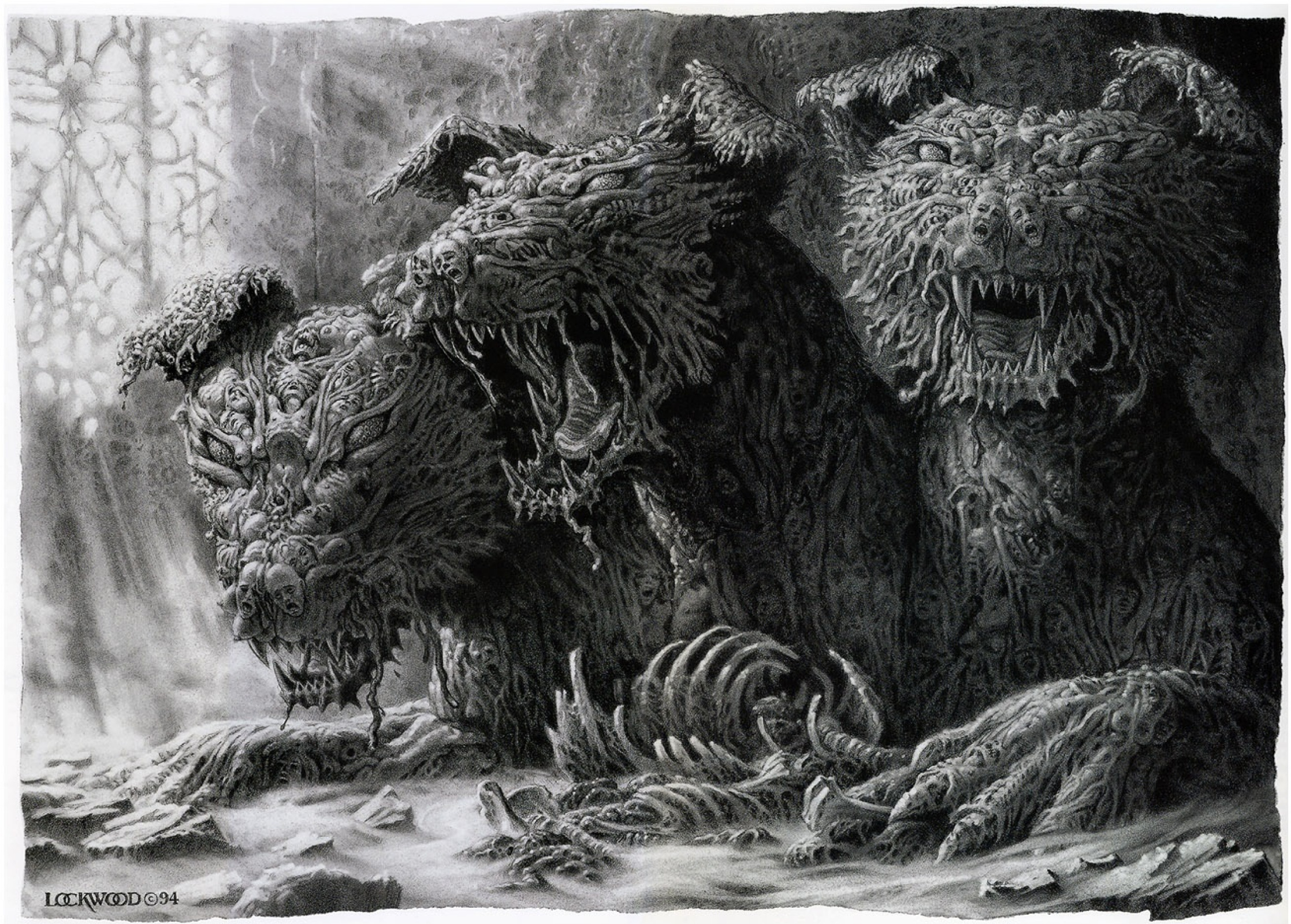 Cerberus by Todd Lockwood: History, Analysis & Facts | Arthive