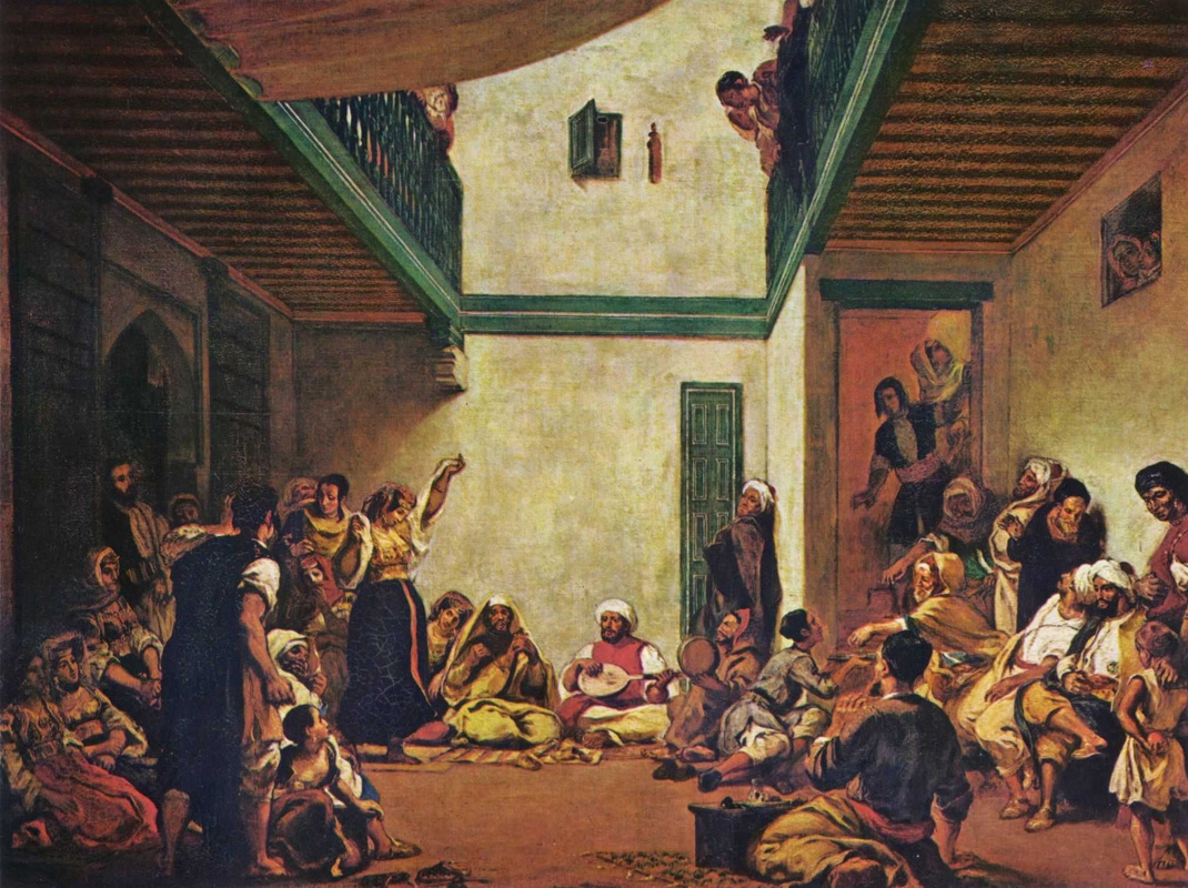 Eugene Delacroix. Jewish wedding in Morocco