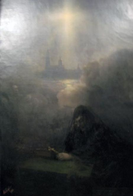 Ivan Aivazovsky. On the death of Alexander III