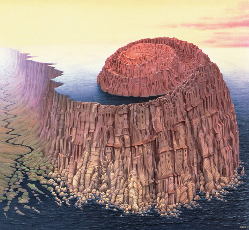 Jacek Yerka. Ammonite