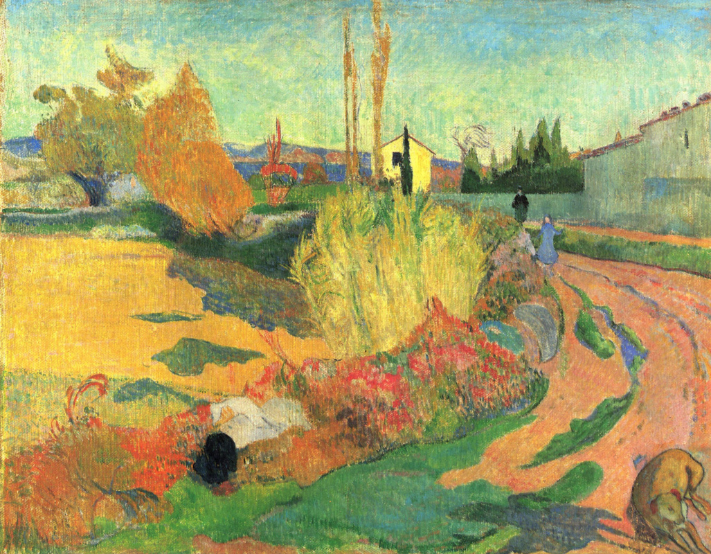 Paul Gauguin. View Of Arles