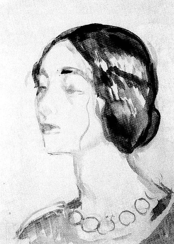 Edvard Munch. Female portrait