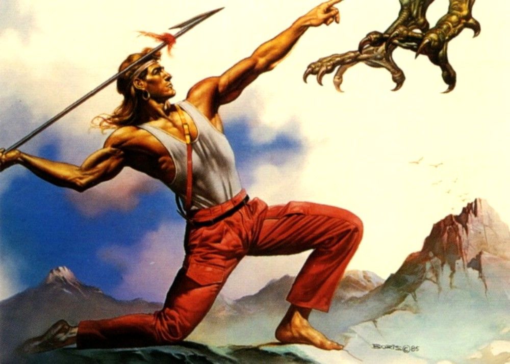 Boris Vallejo (Valeggio). Spear