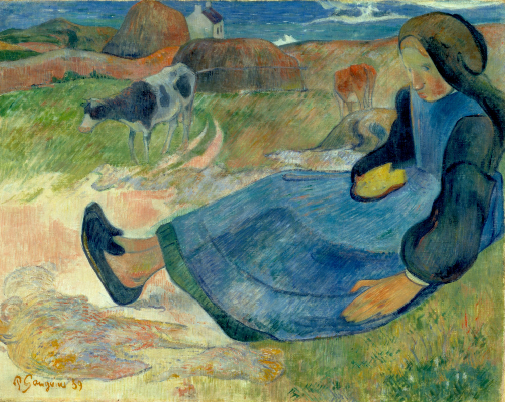 Paul Gauguin. Breton girl