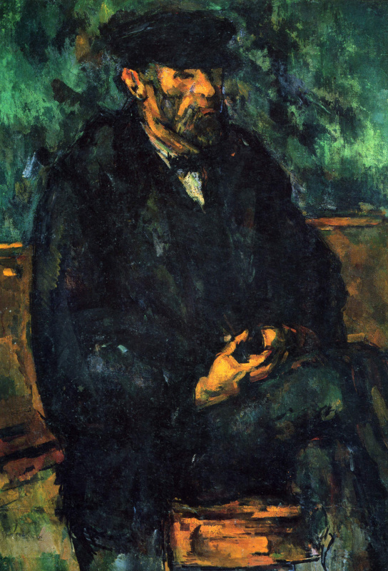 Paul Cezanne. Portrait of the gardener Vallier
