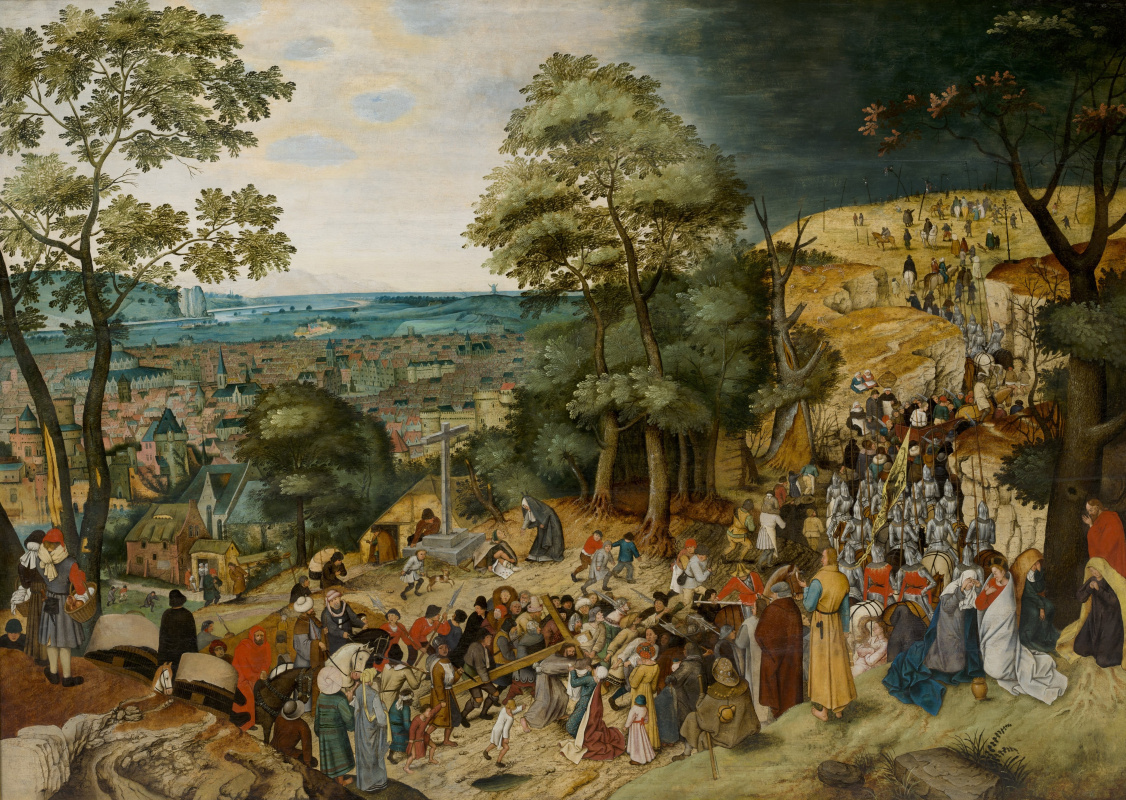 Peter Brueghel The Younger. Le portement de croix (Chemin de Golgotha)