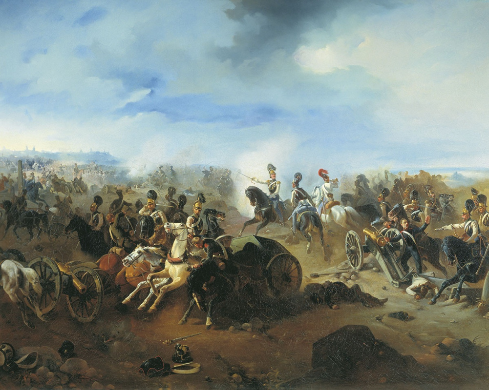 Богдан Павлович Виллевальде. Сражение при Грохове. 13 февраля 1831 года.