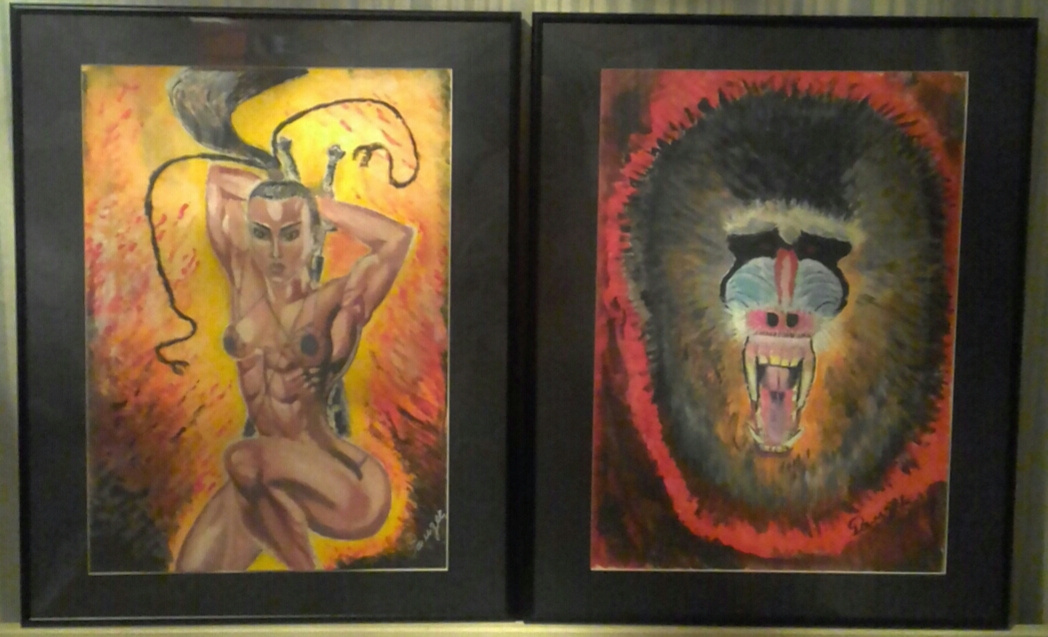 Ramses Arsenovich Tlyakodugov. Diptych "Emotions: external and internal"