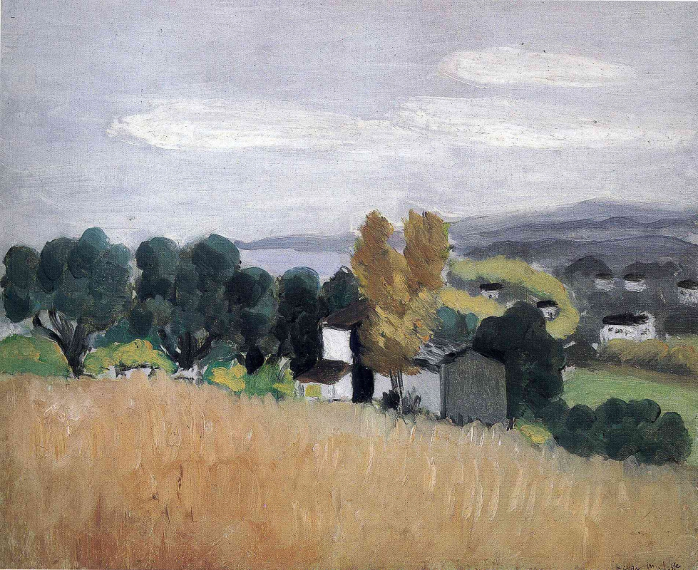 Henri Matisse. House on the field