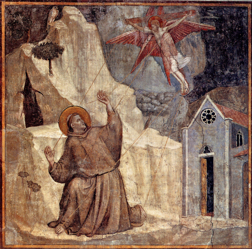 Джотто ди Бондоне. Stigmatization of St. Francis. Scenes from the life of St. Francis