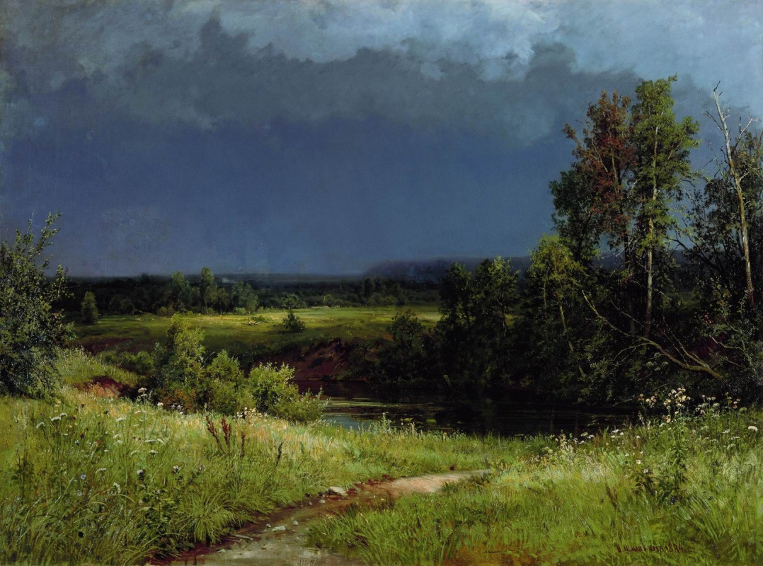 Ivan Shishkin. Before the storm