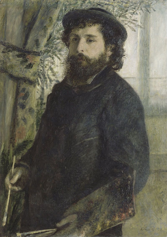 Pierre-Auguste Renoir. Portrait Of Claude Monet
