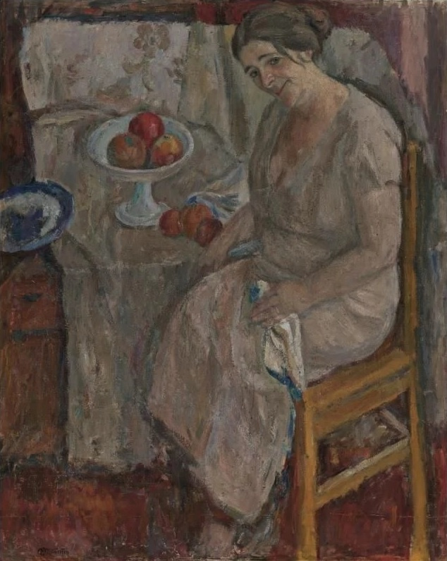 Abram Anshelievich Manevich. Portrait de la femme de l'artiste