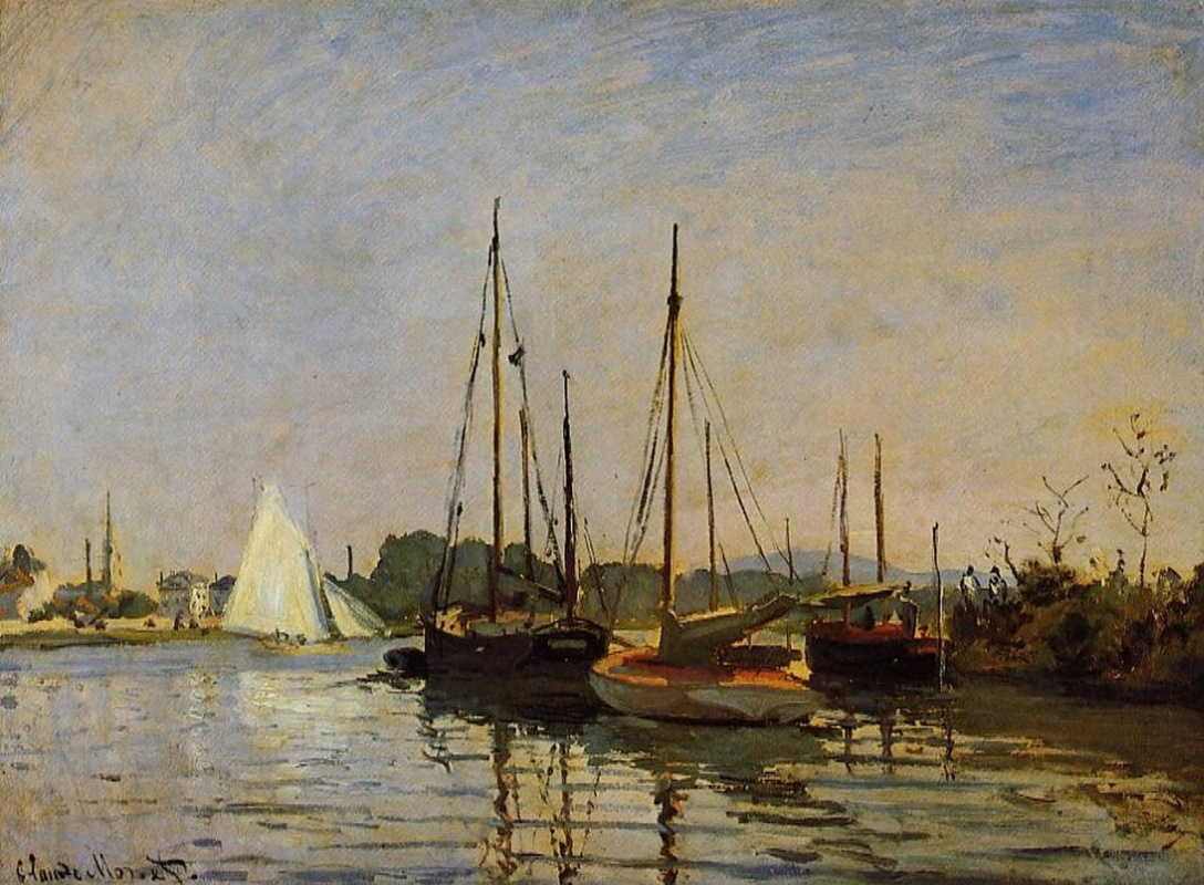 Claude Monet. Pleasure boats, Argenteuil