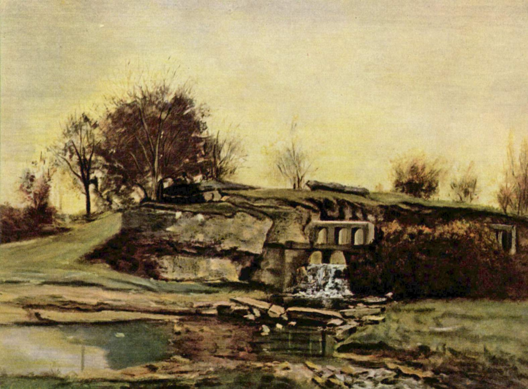 Gustave Courbet. Quarry in Optevoz