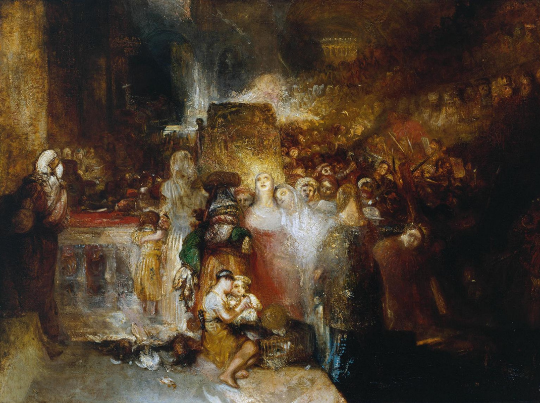 Joseph Mallord William Turner. Pilate, wash your hands