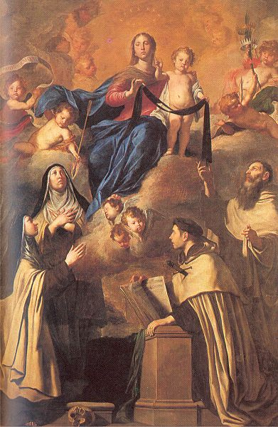 Pietro Novelli. The Virgin Mary