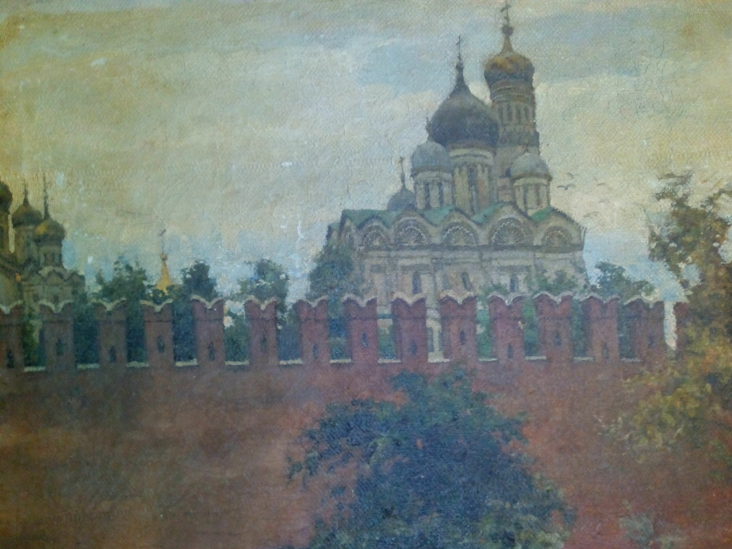 Andrei Petrovich Gorsky. View of the Kremlin