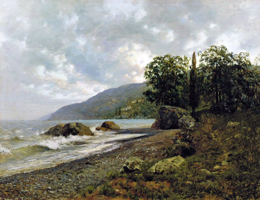Isaac Levitan. Crimean landscape