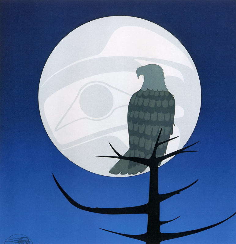 Roy Henry Vickers. The eagle and the moon
