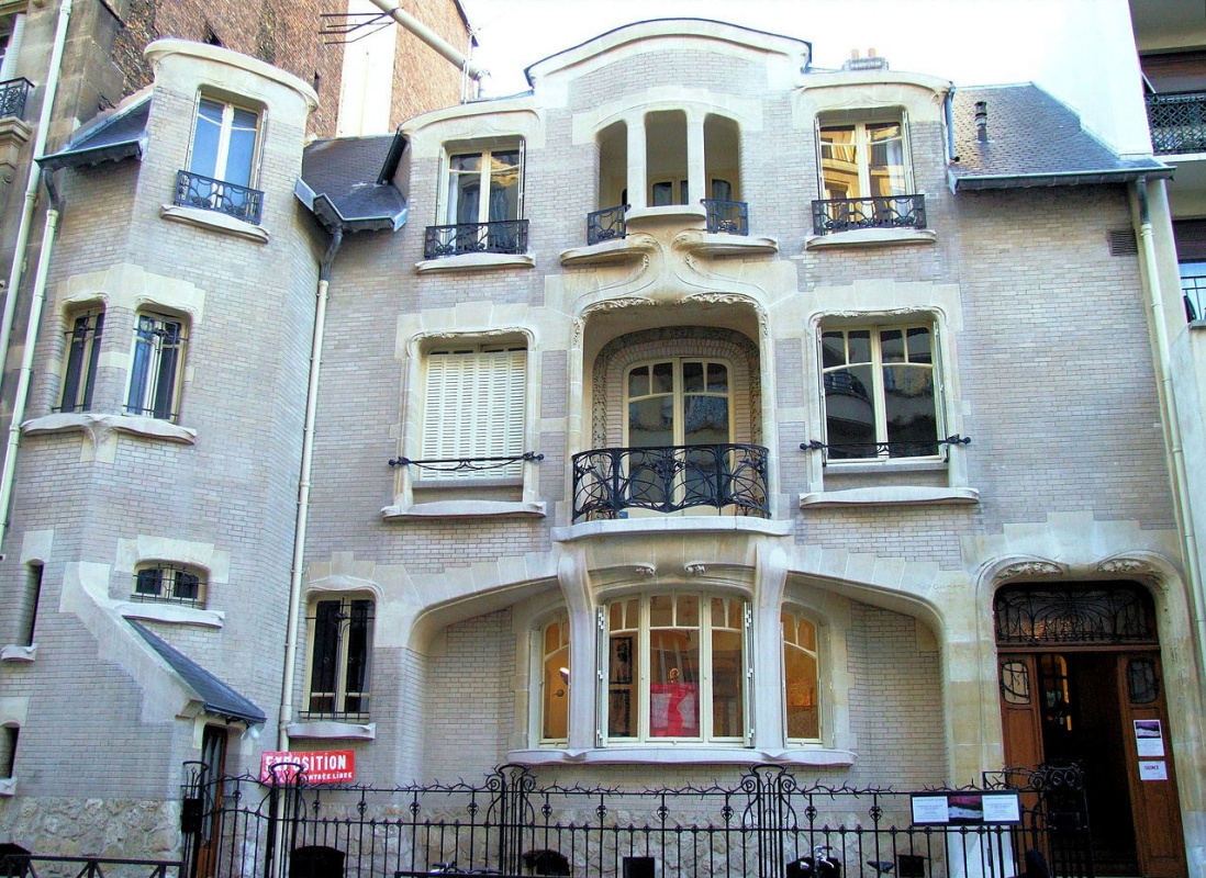 Hector Guimard. Mezzar Mansion, Paris