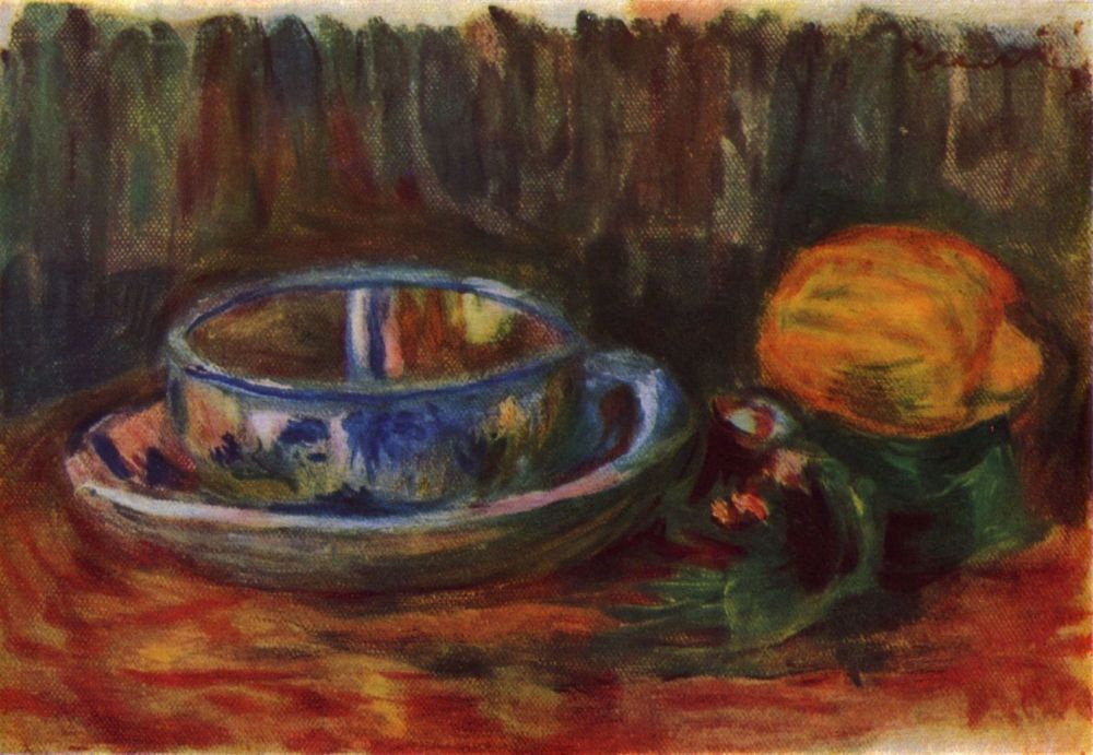 Pierre-Auguste Renoir. Still life with Cup