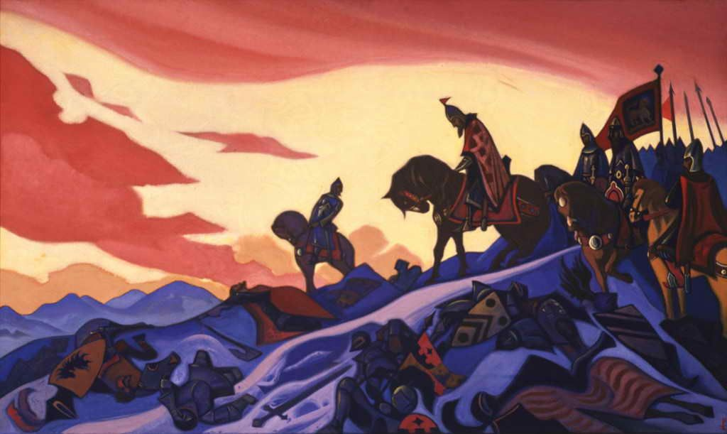 Nicholas Roerich. Alexander Nevsky (Russian war)