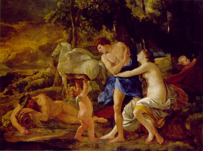 Nicolas Poussin. Tsefal and Aurora