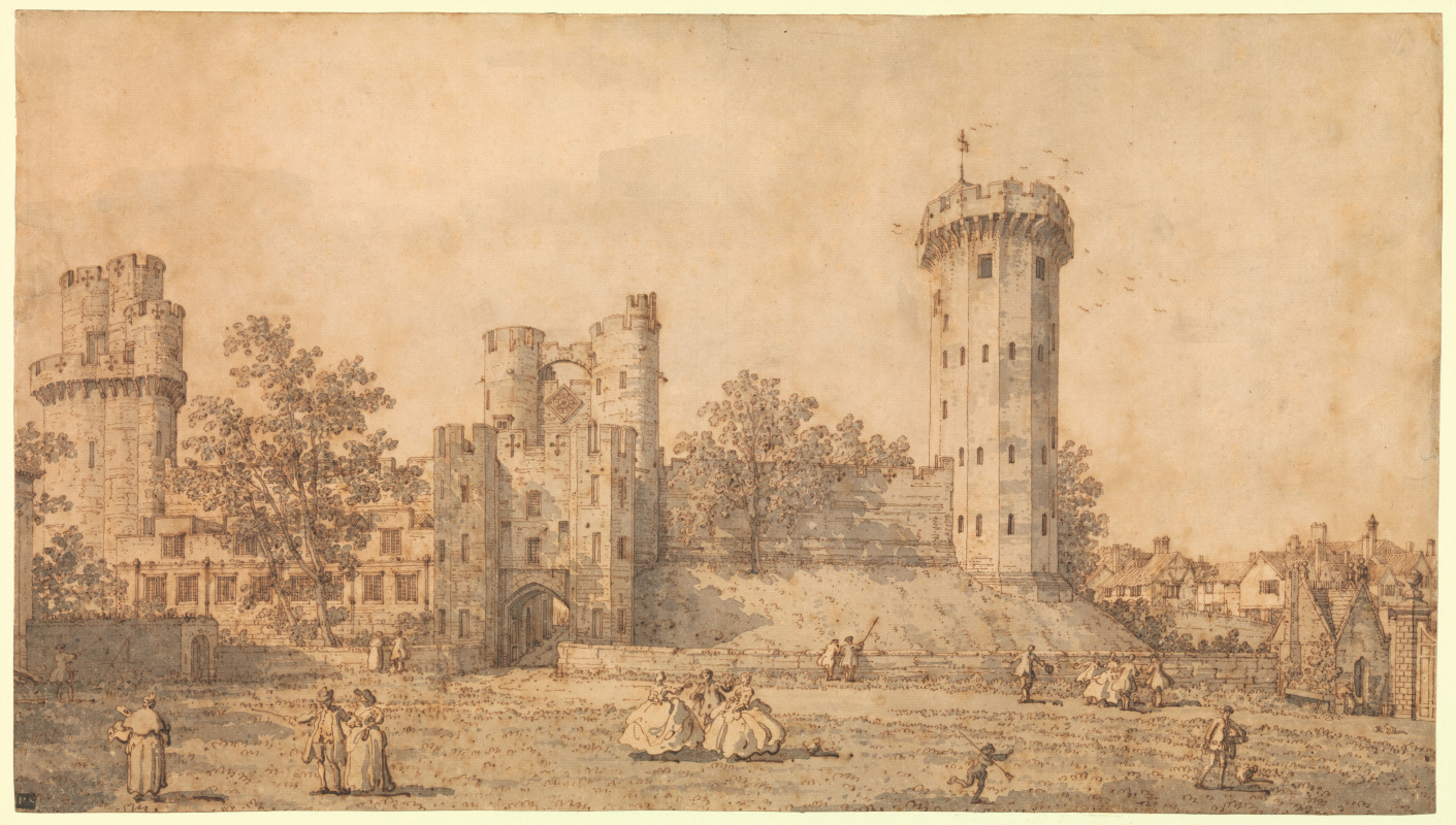 Giovanni Antonio Canal (Canaletto). Warwick Castle