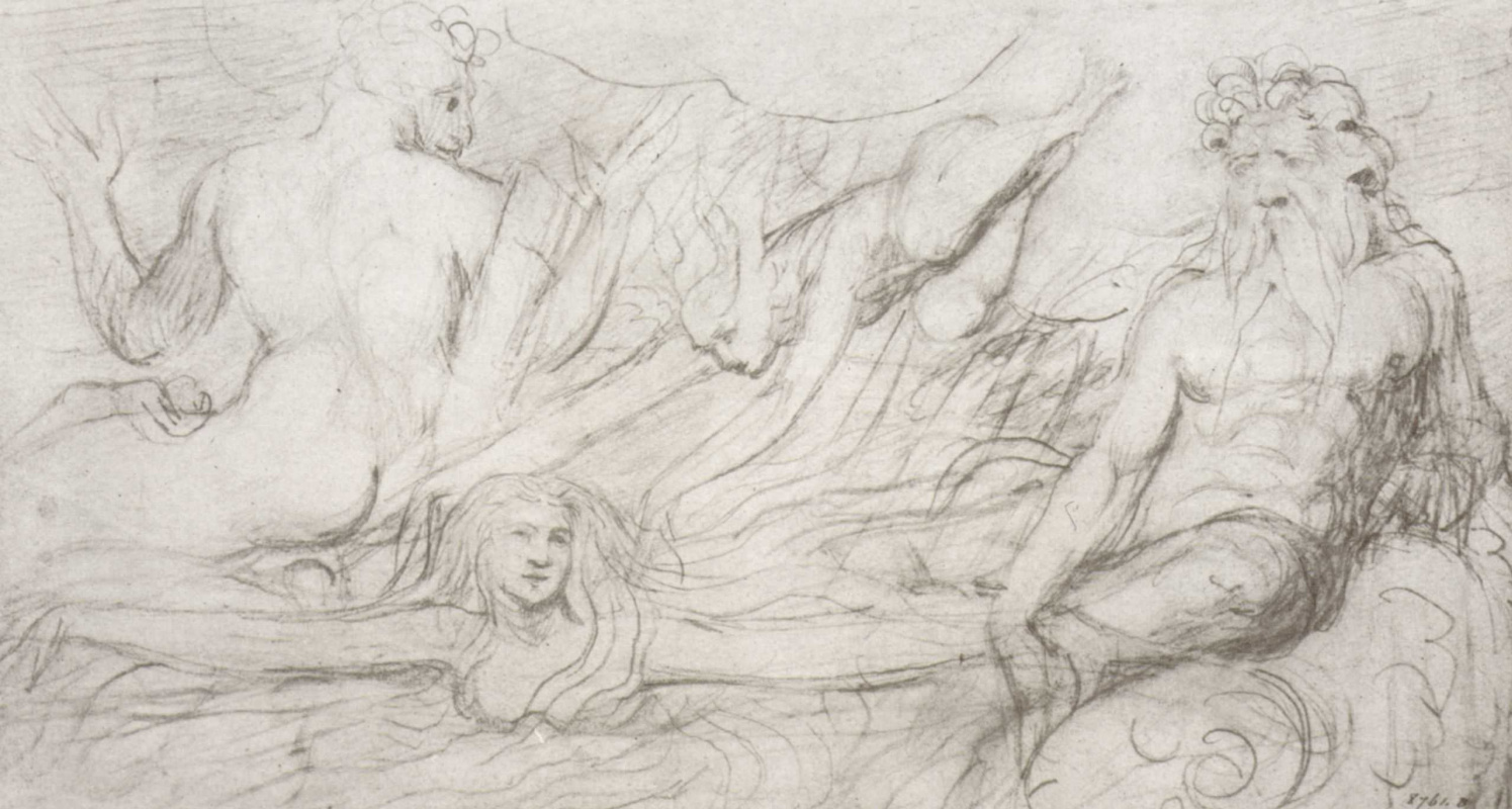 William Blake. Illustration to Dante