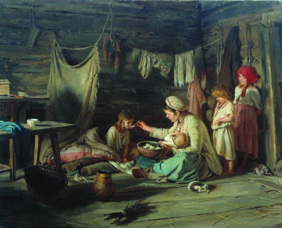 Kirill (Karl) Vikentievich Lemoh. A convalescent.1889