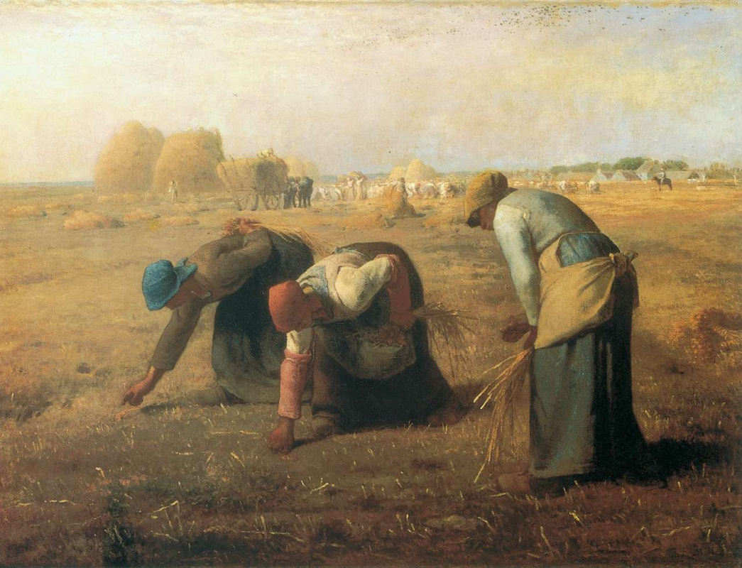 Jean-François Millet. Ears pickers