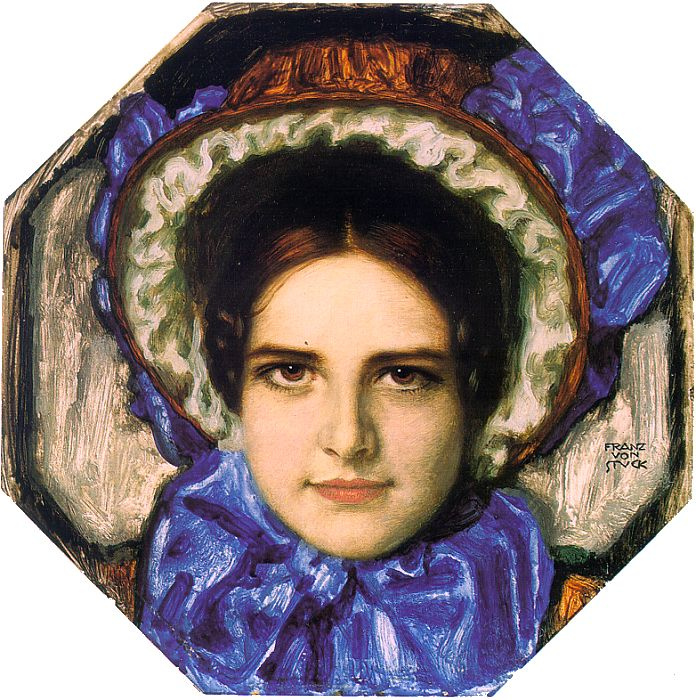 Franz von Stuck. Portrait Of Marie Pieces