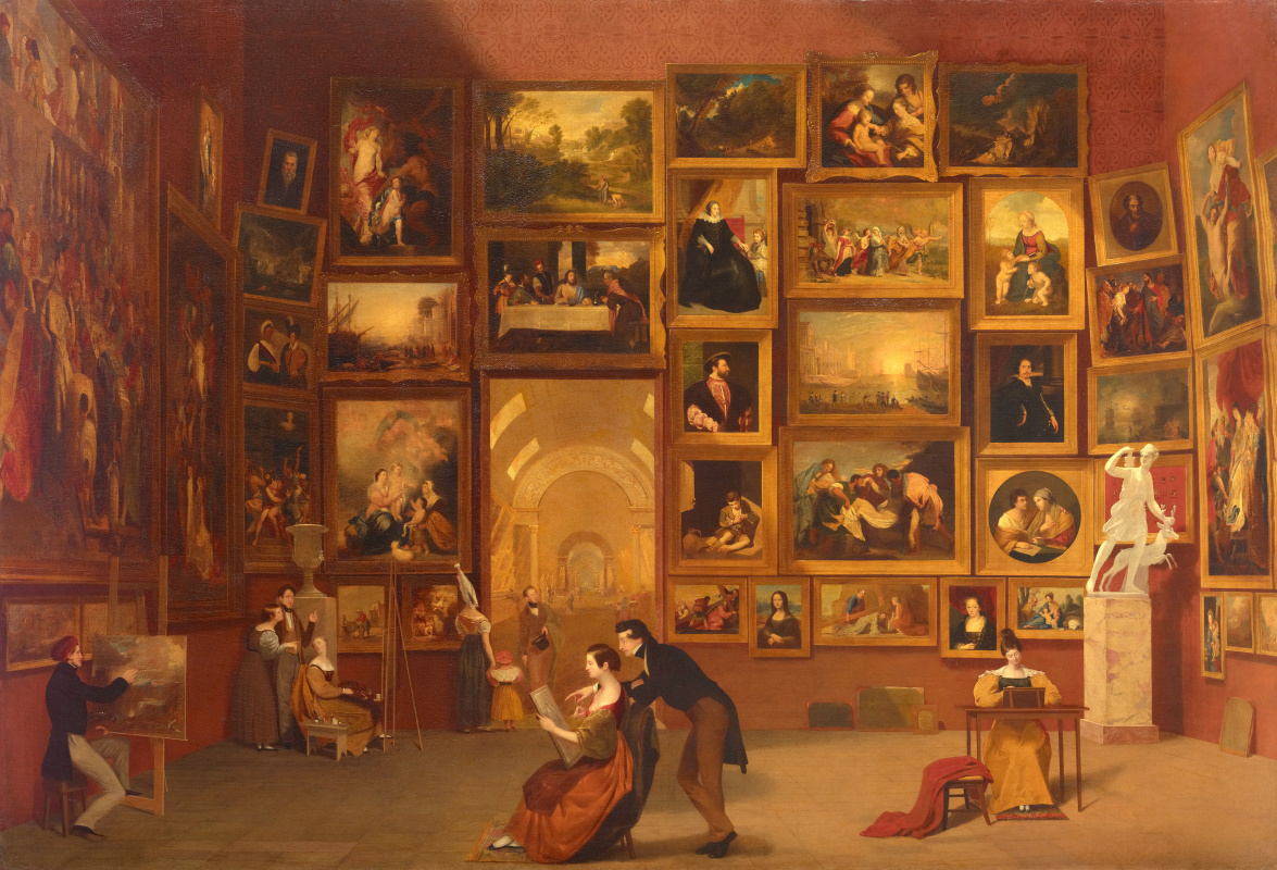 Samuel Finley Breeze Morse. Gallery Of The Louvre