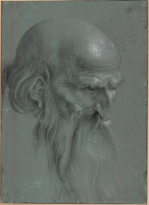 Albrecht Dürer. Head of an Apostle