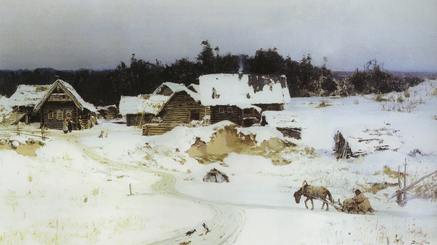 Vasily Dmitrievich Polenov. L'hiver Imochènes