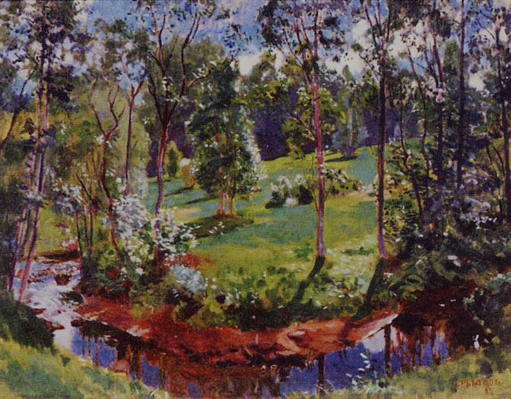 Arkady Alexandrovich Rylov. Forest river