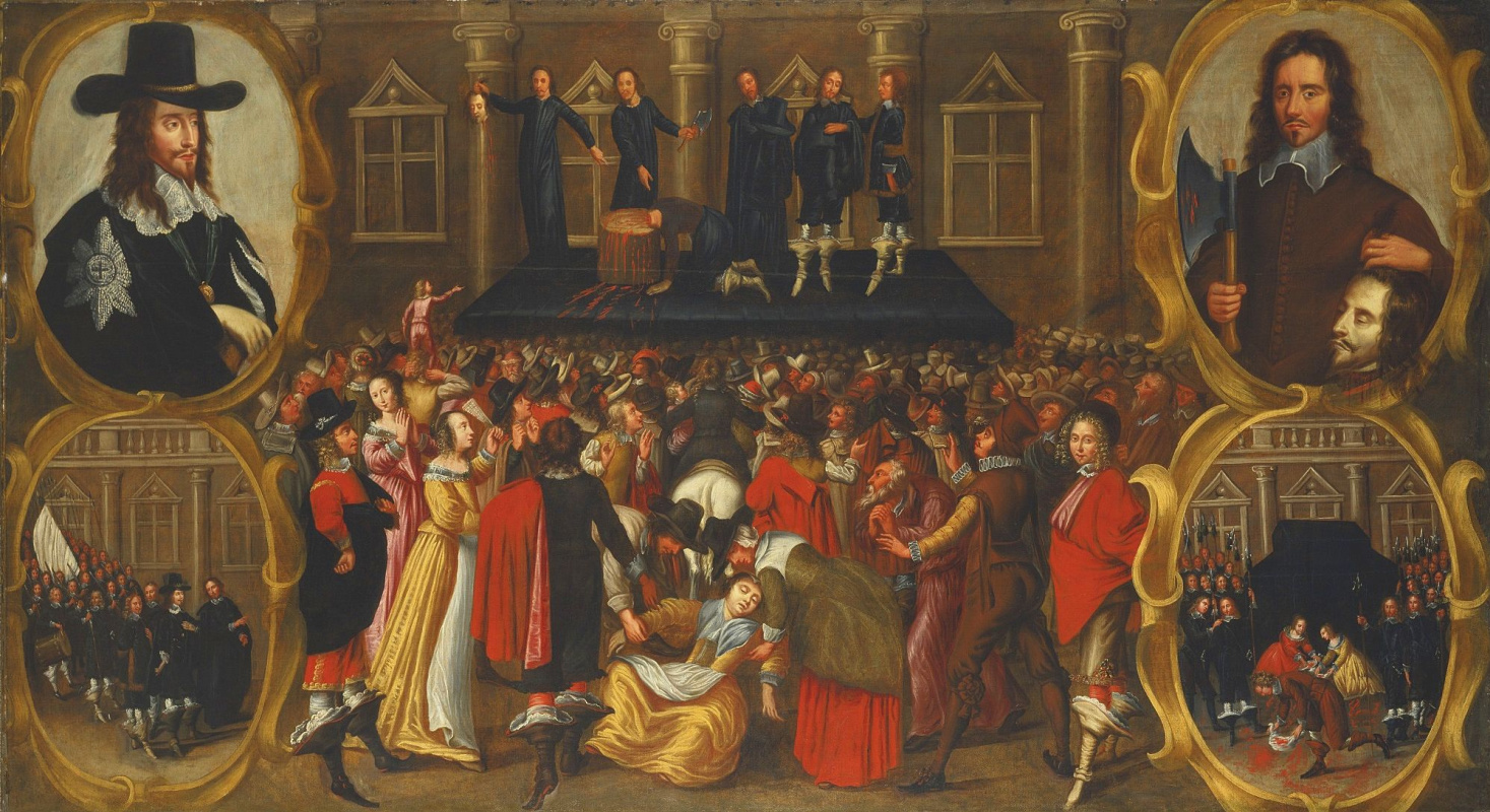 John hyssop. Hinrichtung des englischen Königs Charles Charles Stuart 1649 durch die Augen eines Augenzeugen
