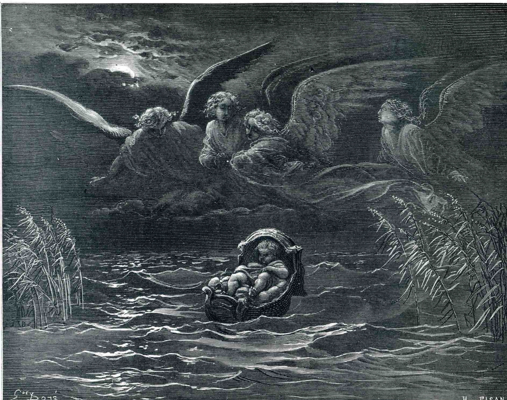 Paul Gustave Dore. Moses