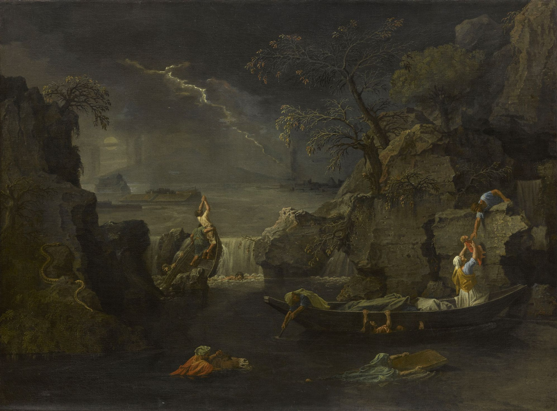 Nicolas Poussin. Winter. The flood