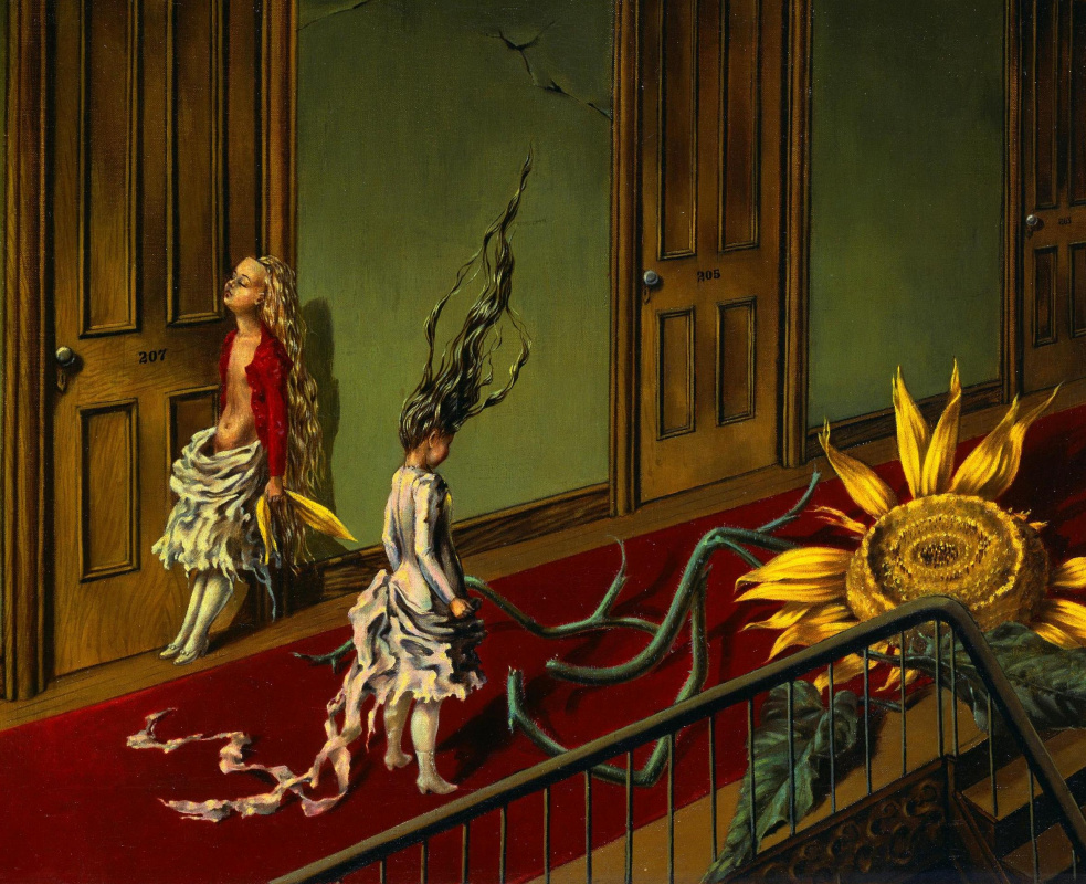 Dorothea Tanning. A little night music. Fragment