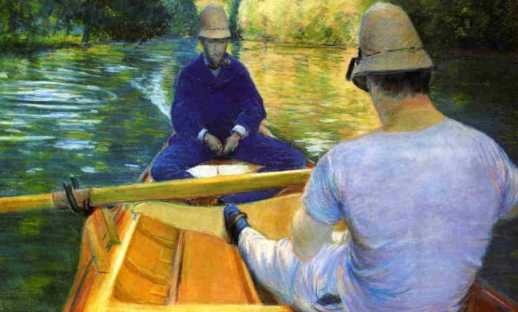 Gustave Caillebotte. Boaters on the Yerres